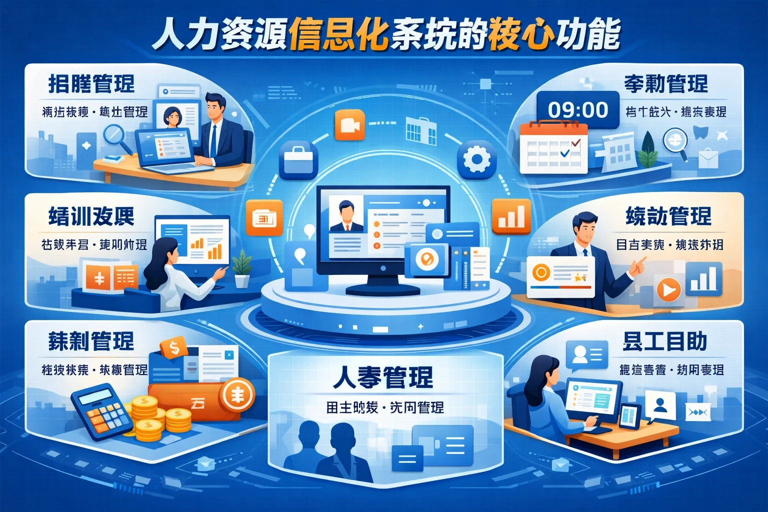 人力资源信息化系统的核心功能