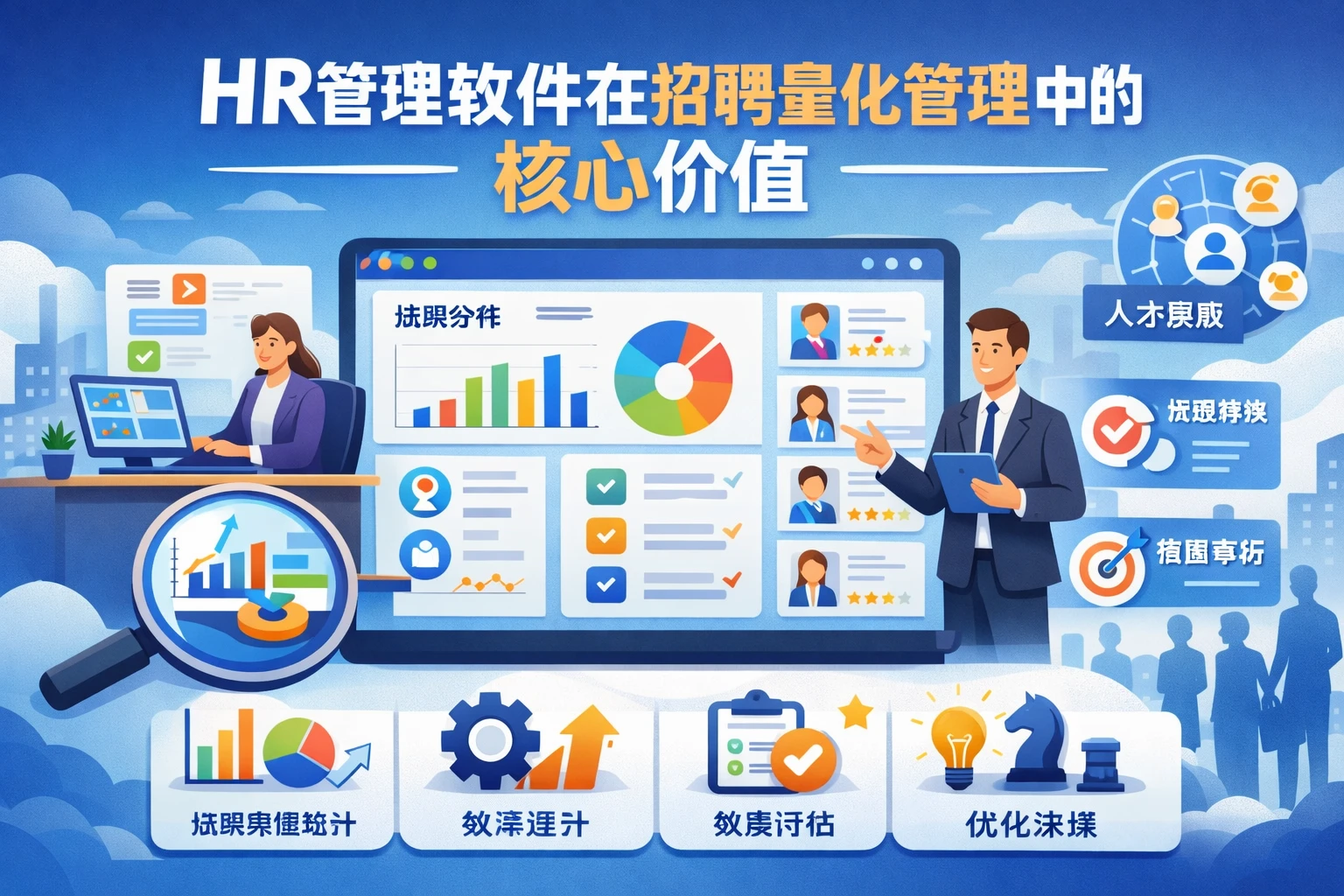 HR管理软件在招聘量化管理中的核心价值