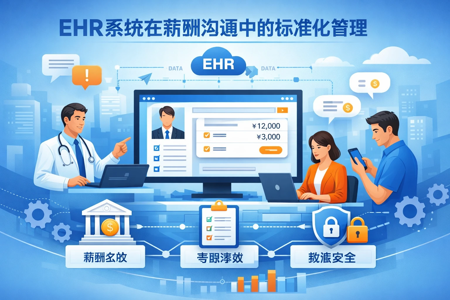 EHR系统在薪酬沟通中的标准化管理