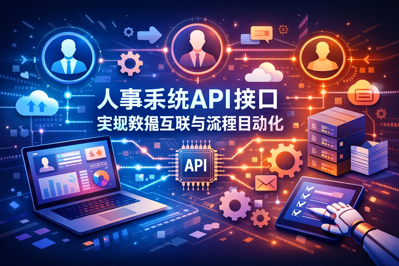 人事系统API接口实现数据互联与流程自动化