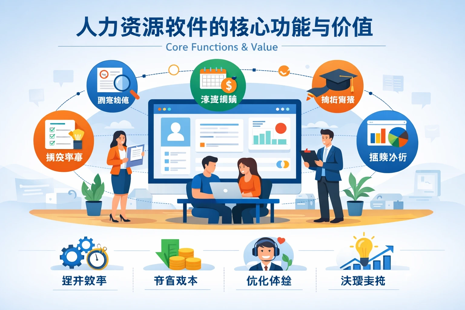 人力资源软件的核心功能与价值