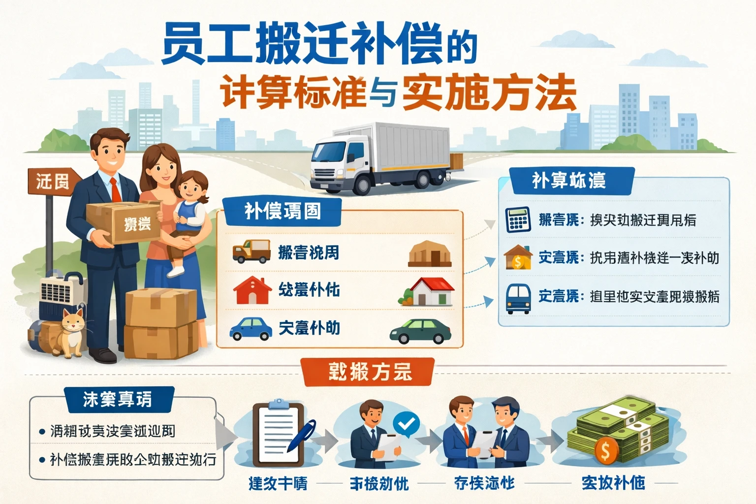 员工搬迁补偿的计算标准与实施方法