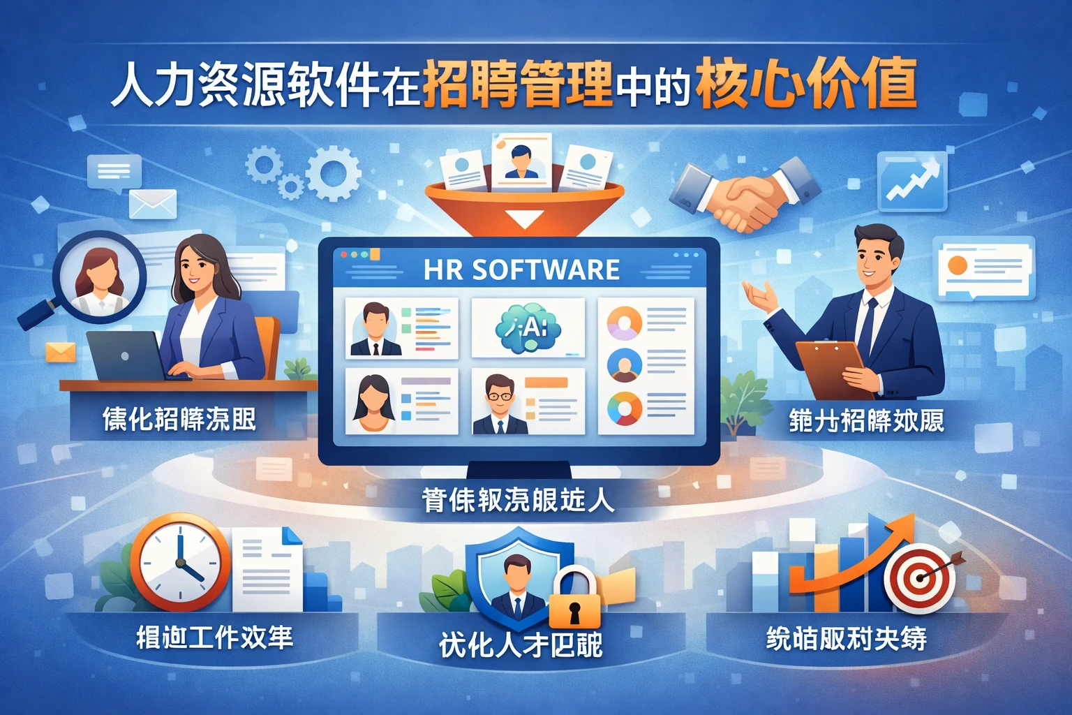 人力资源软件在招聘管理中的核心价值