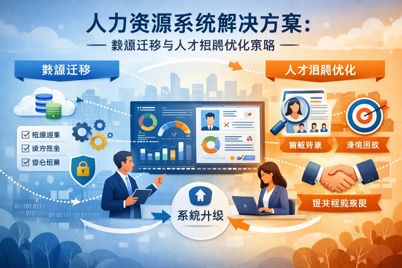 人力资源系统解决方案：数据迁移与人才招聘优化策略