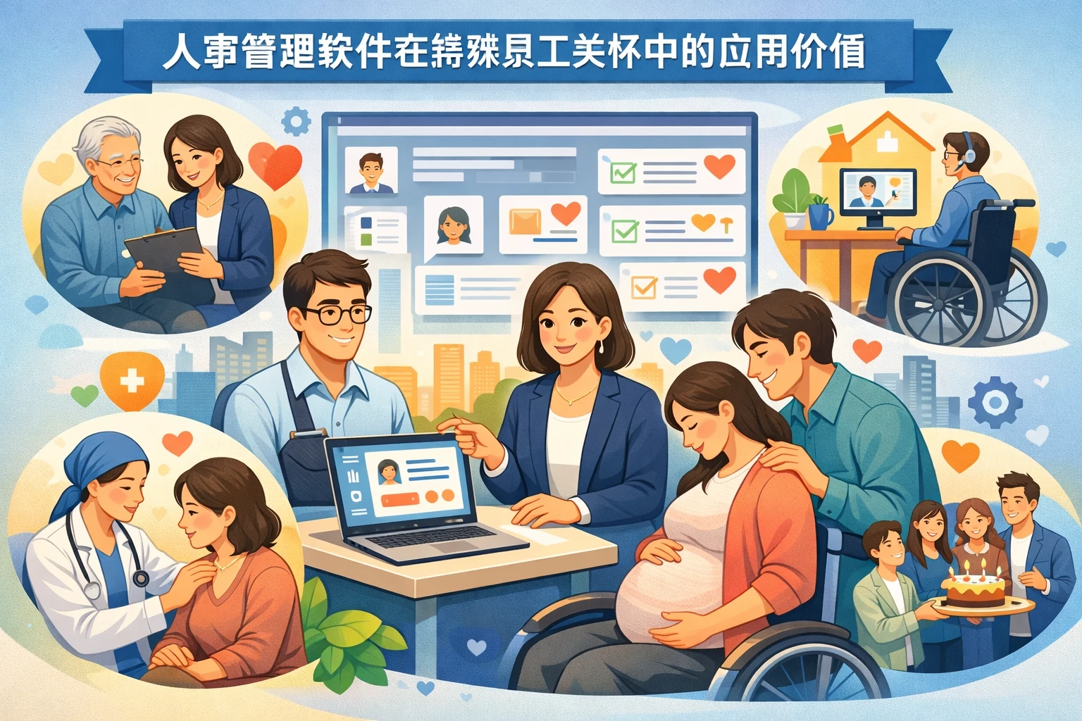 人事管理软件在特殊员工关怀中的应用价值