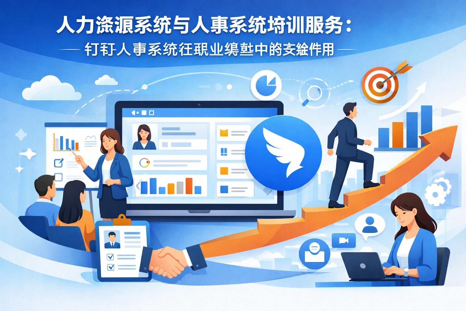 人力资源系统与人事系统培训服务：钉钉人事系统在职业转型中的关键作用