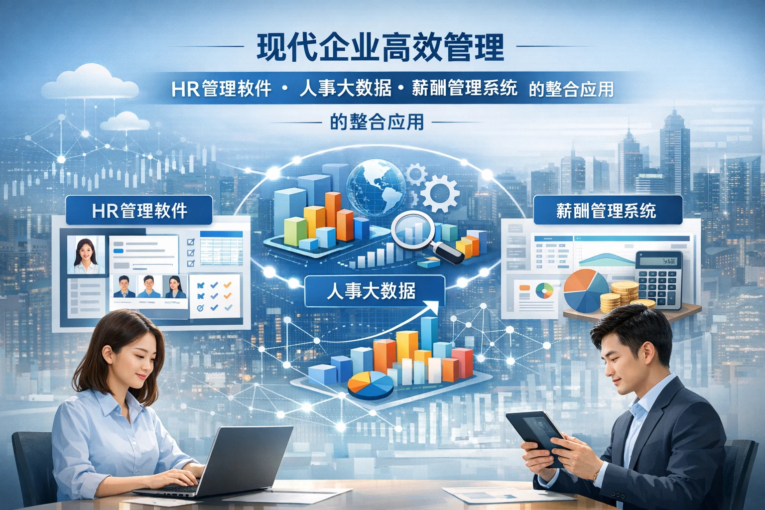 现代企业高效管理：HR管理软件、人事大数据系统与薪酬管理系统的整合应用