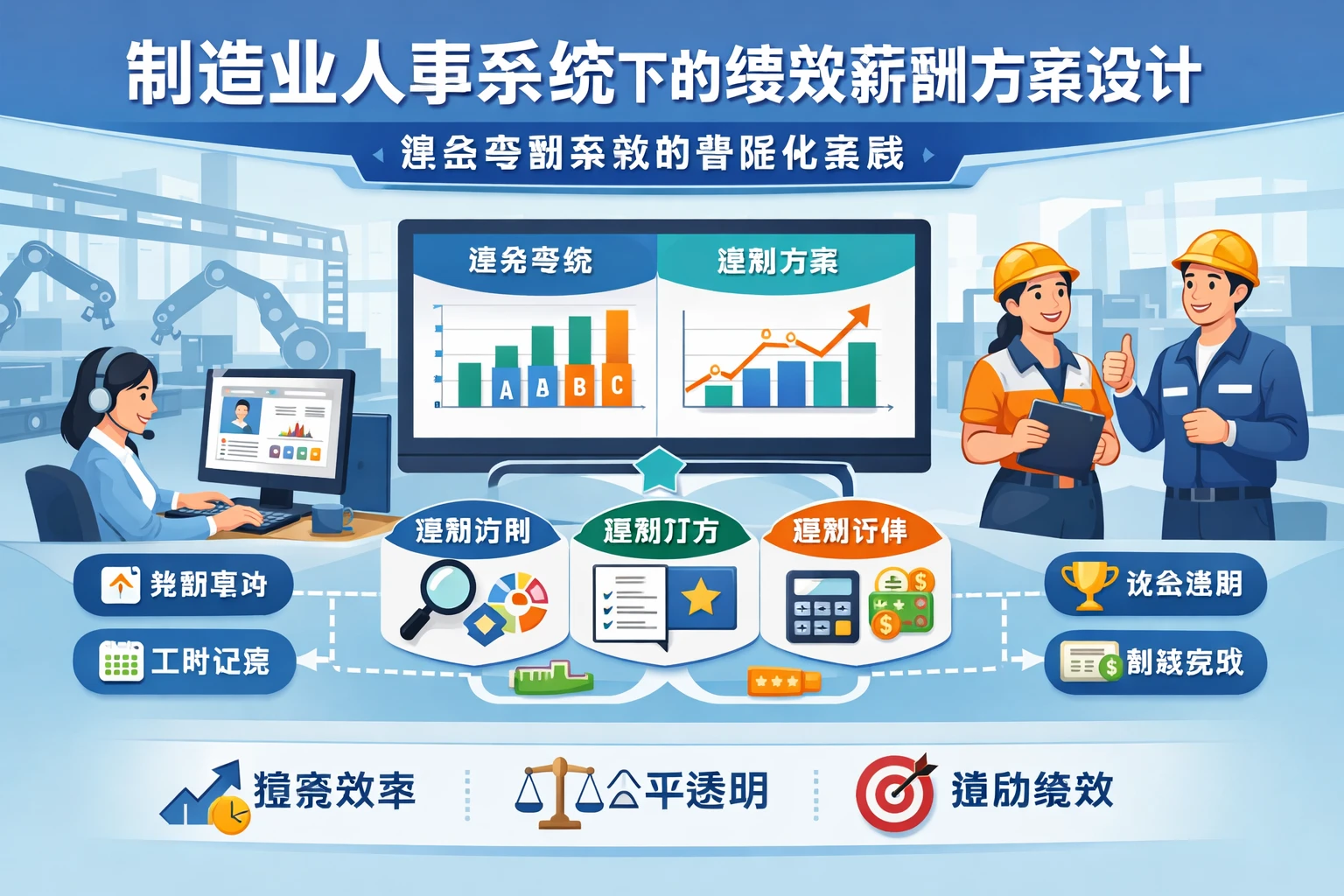 制造业人事系统下的绩效薪酬方案设计：整合考勤系统的智能化实践