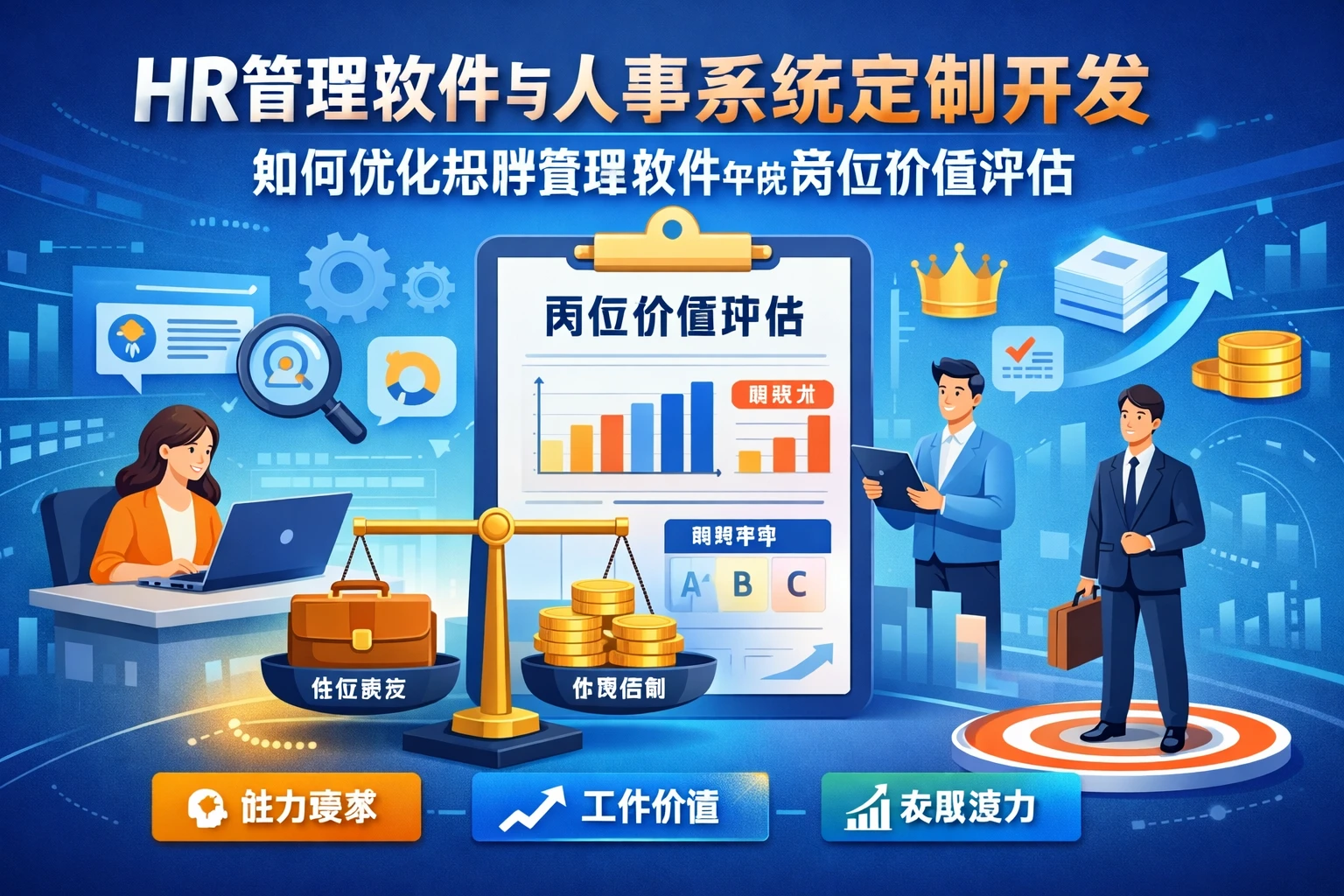 HR管理软件与人事系统定制开发如何优化招聘管理软件中的岗位价值评估