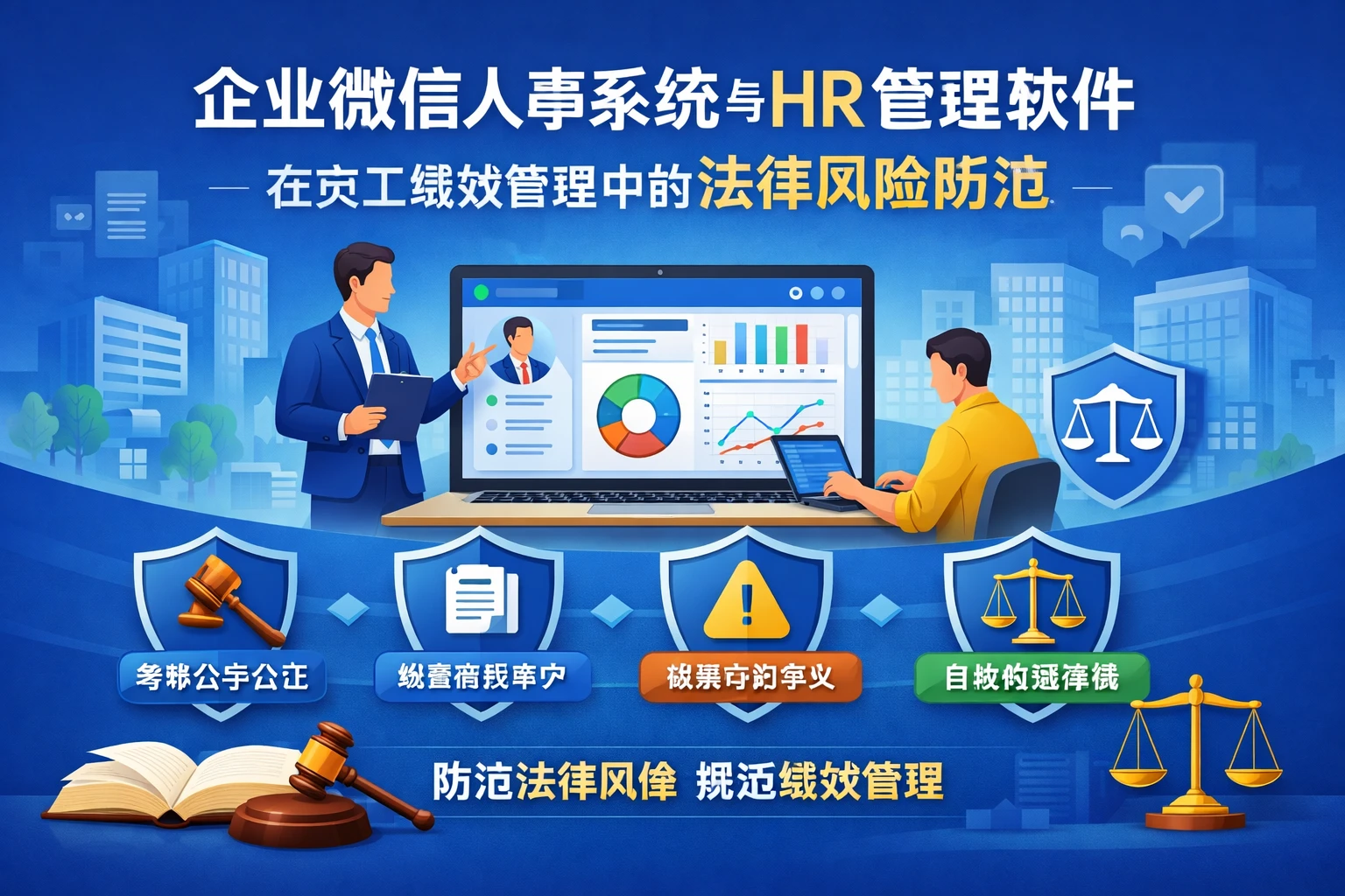 企业微信人事系统与HR管理软件在员工绩效管理中的法律风险防范