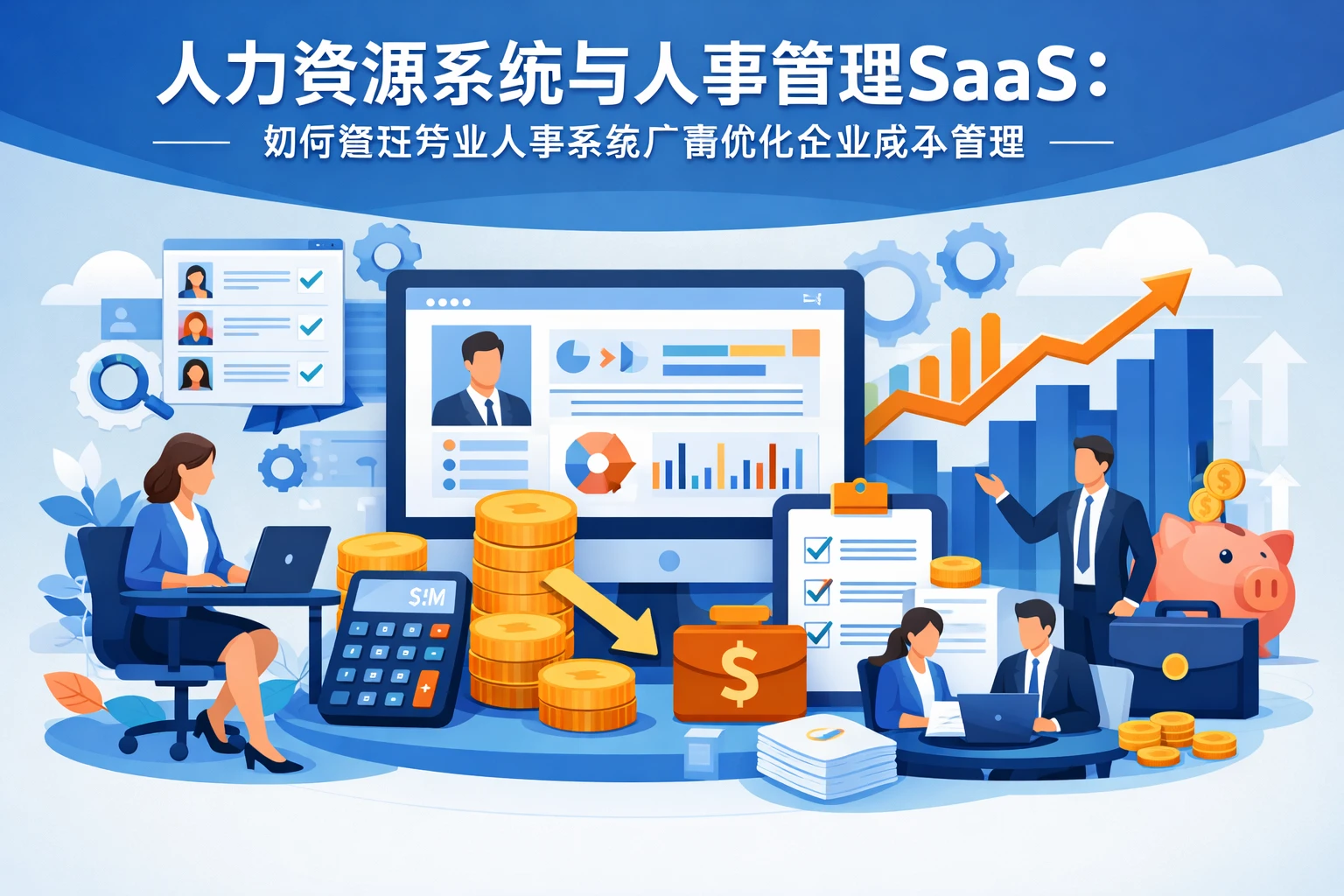 人力资源系统与人事管理SaaS：如何通过专业人事系统厂商优化企业成本管理