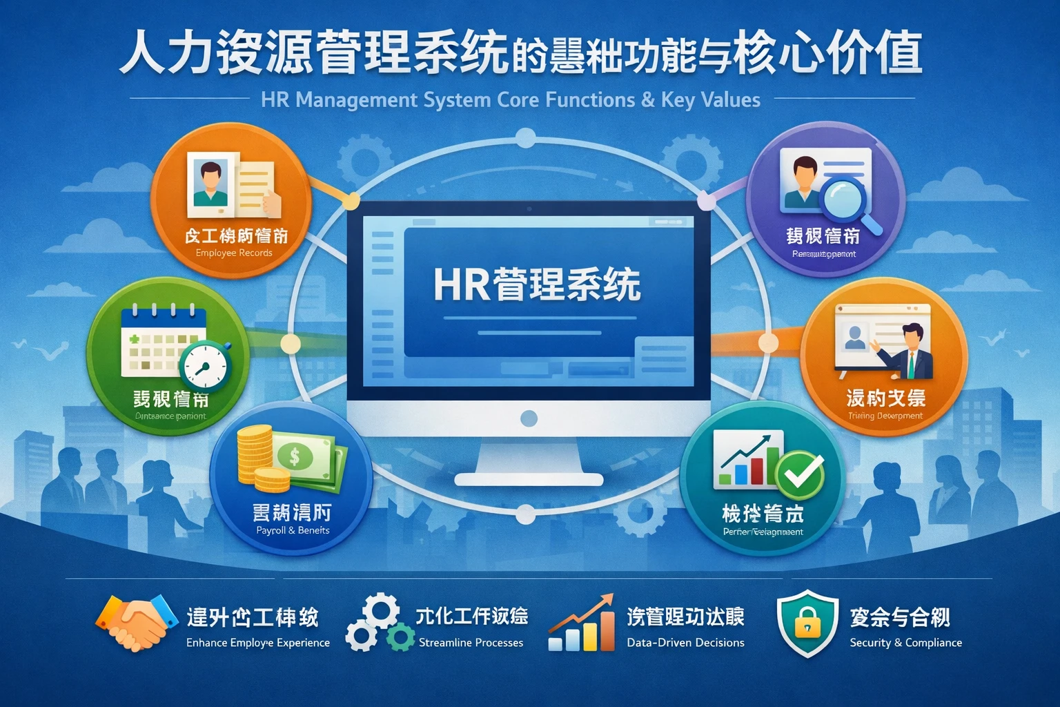 人力资源管理系统的基础功能与核心价值