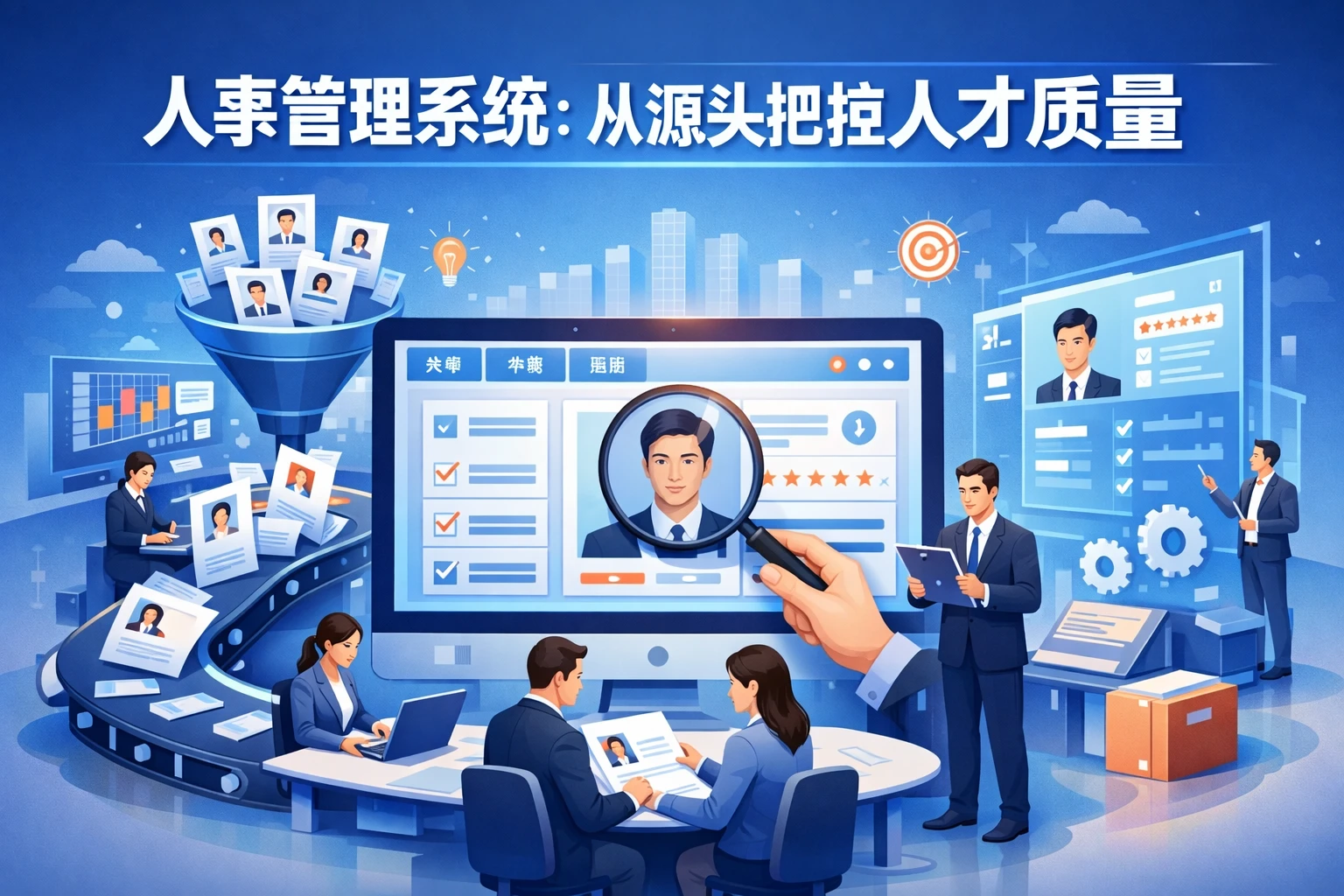 人事管理系统：从源头把控人才质量