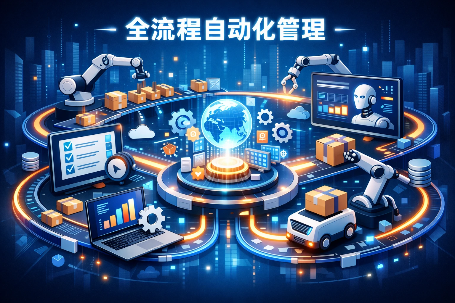 全流程自动化管理