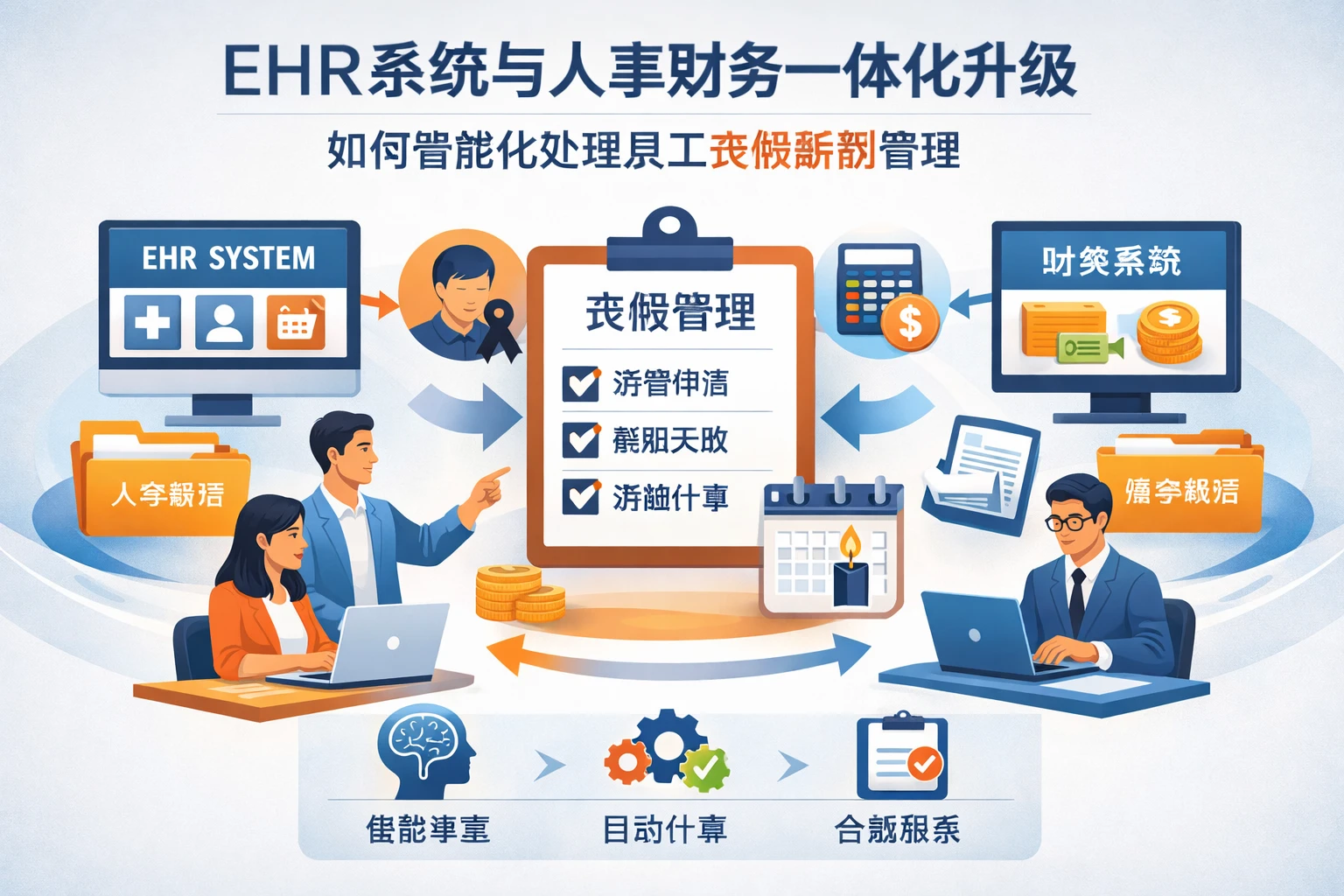 EHR系统与人事财务一体化升级：如何智能化处理员工丧假薪酬管理