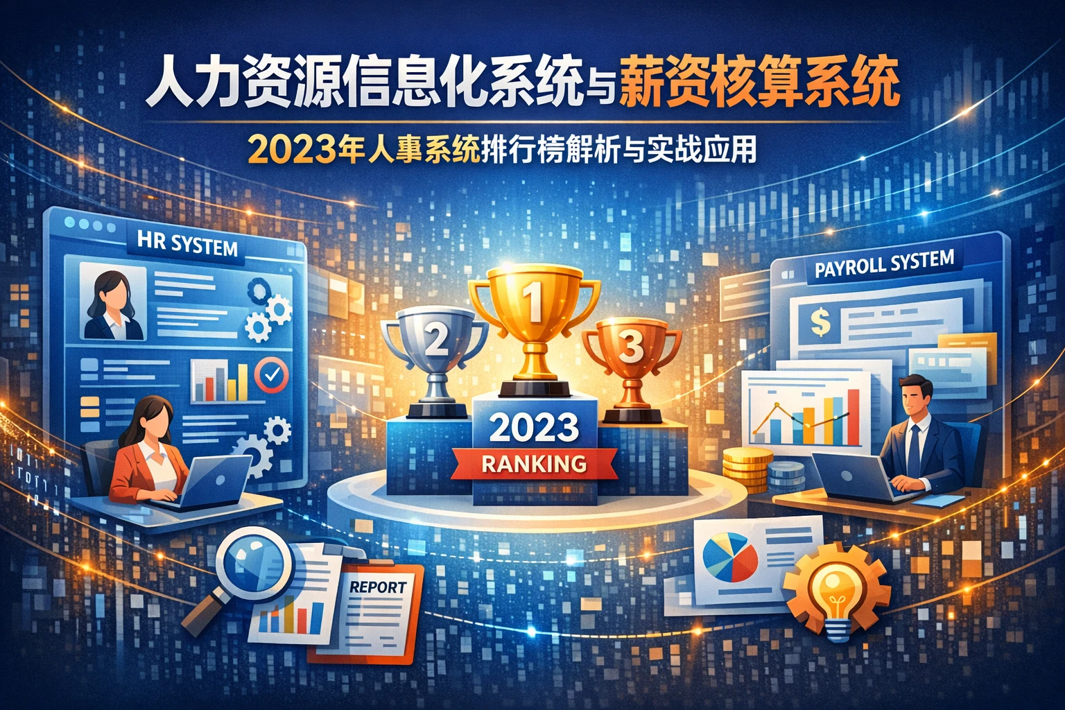 人力资源信息化系统与薪资核算系统：2023年人事系统排行榜解析与实战应用