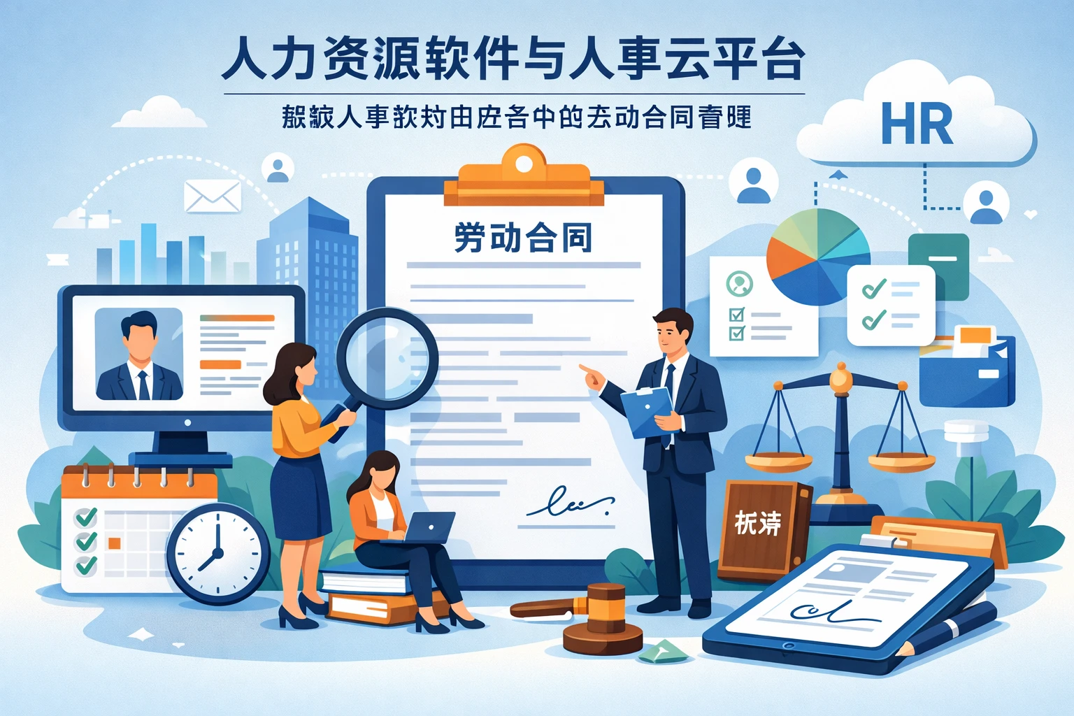 人力资源软件与人事云平台：解读人事系统白皮书中的劳动合同管理