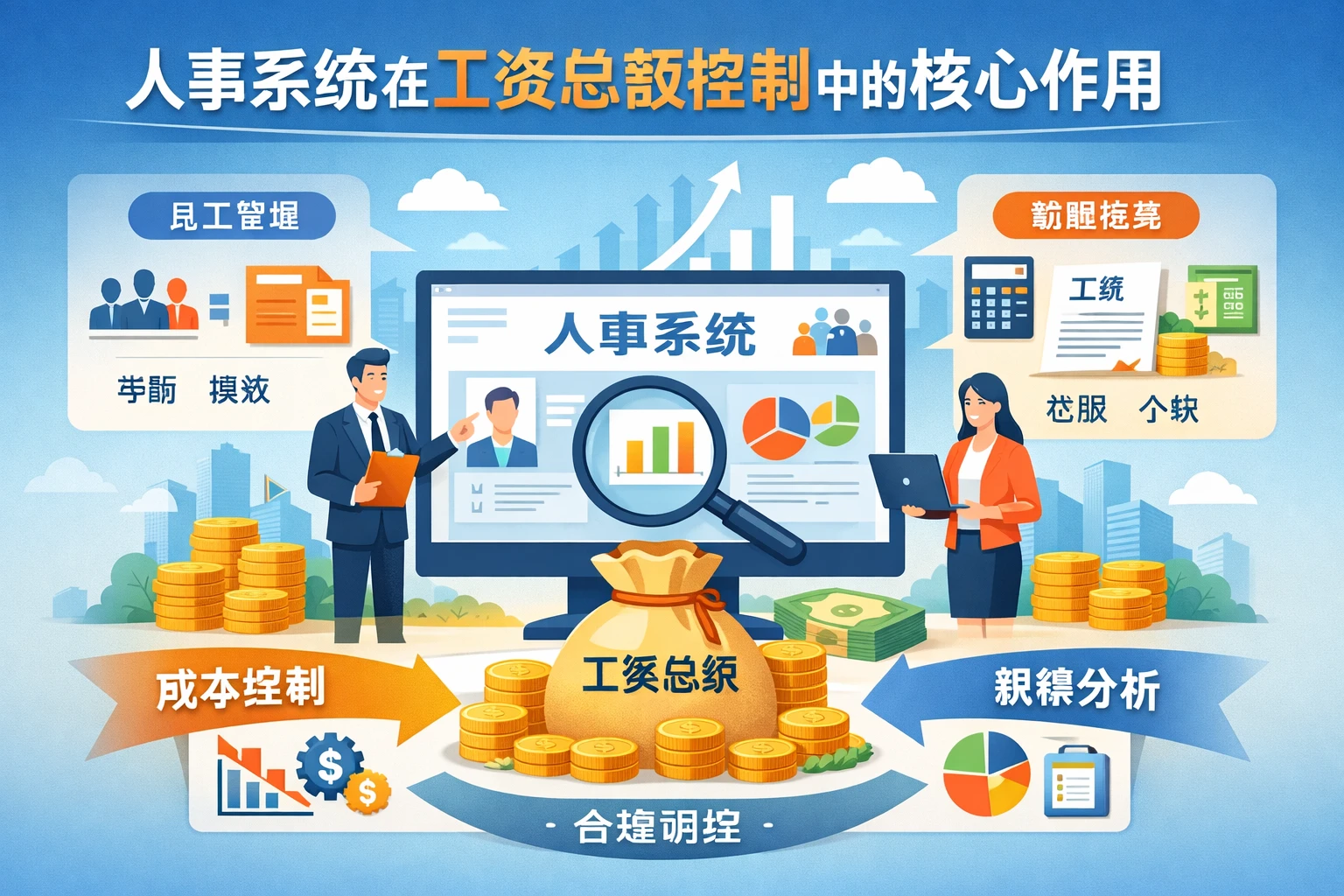 人事系统在工资总额控制中的核心作用