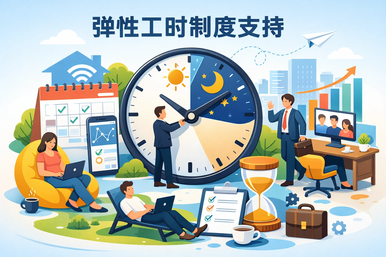 弹性工时制度支持