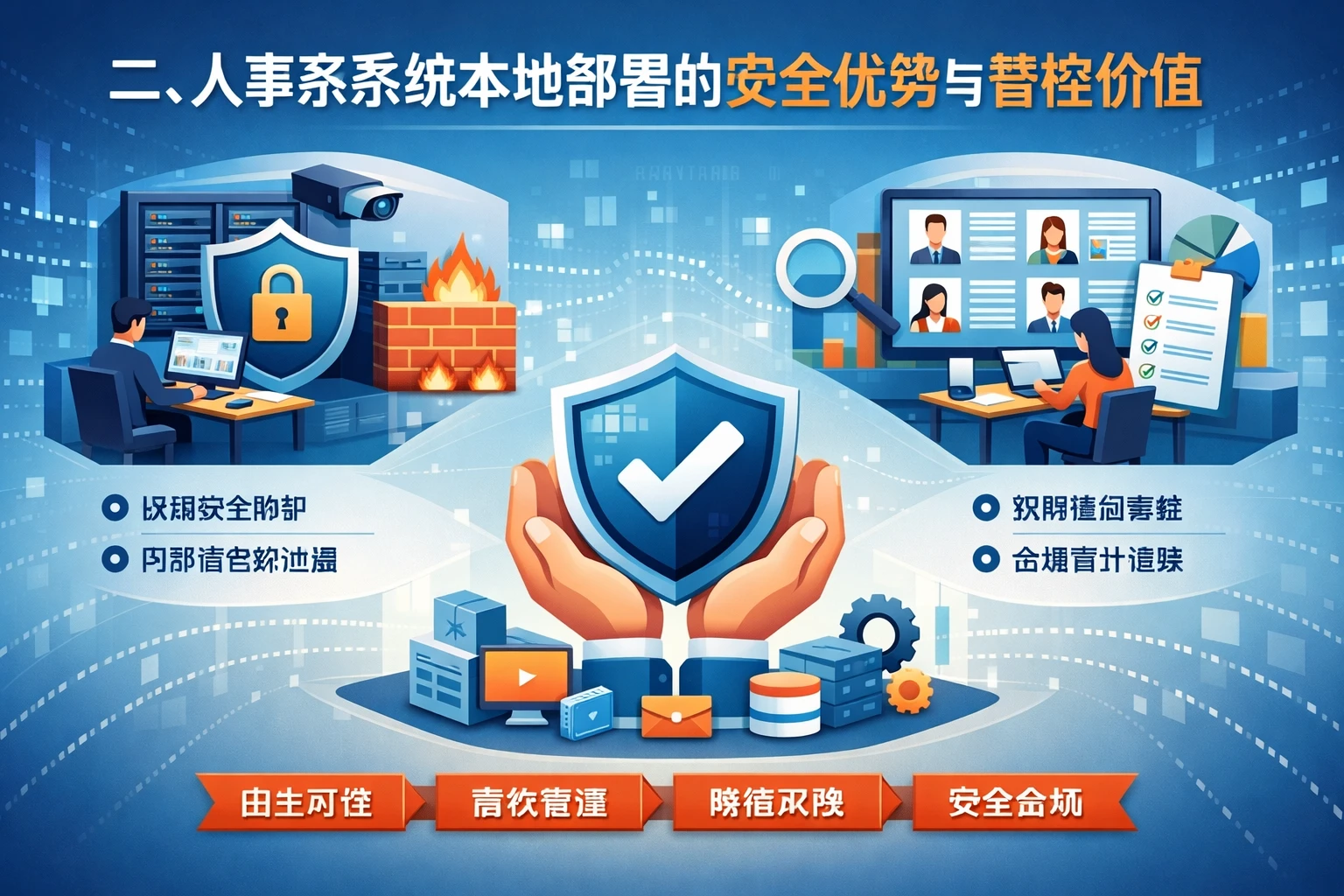 二、人事系统本地部署的安全优势与管控价值
