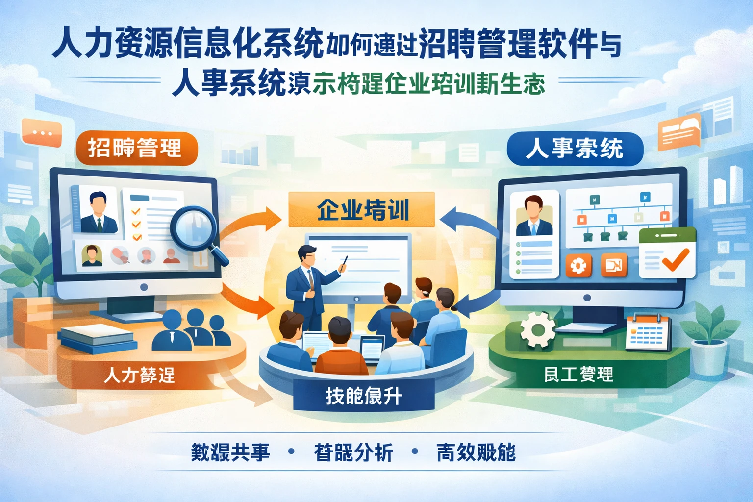人力资源信息化系统如何通过招聘管理软件与人事系统演示构建企业培训新生态