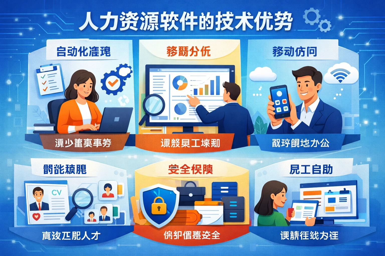 人力资源软件的技术优势