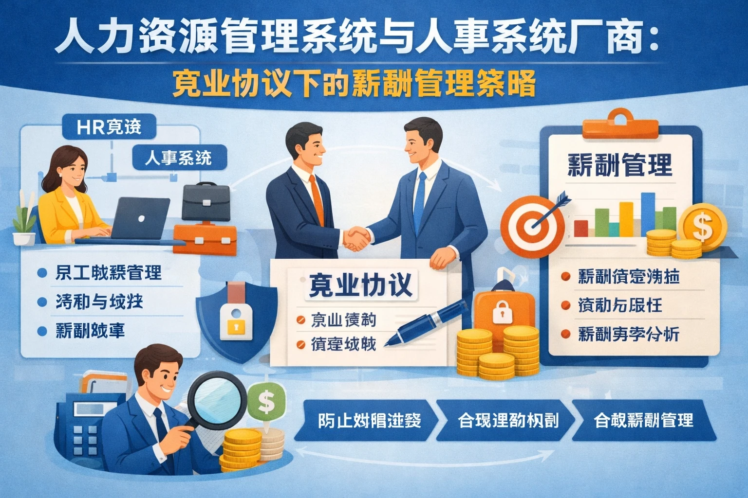 人力资源管理系统与人事系统厂商:竞业协议下的薪酬管理策略