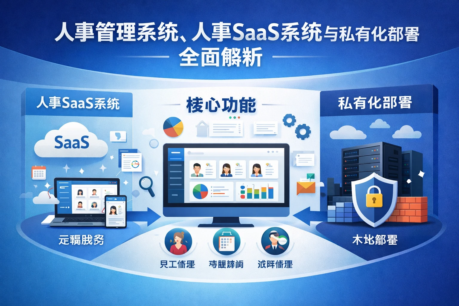 人事管理系统、人事SaaS系统与私有化部署的全面解析