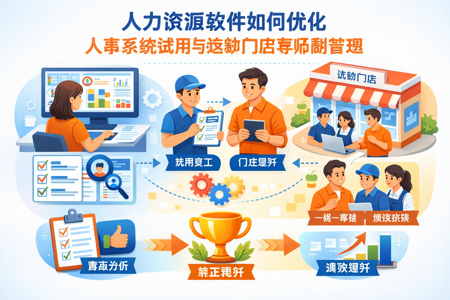 人力资源软件如何优化人事系统试用与连锁门店导师制管理