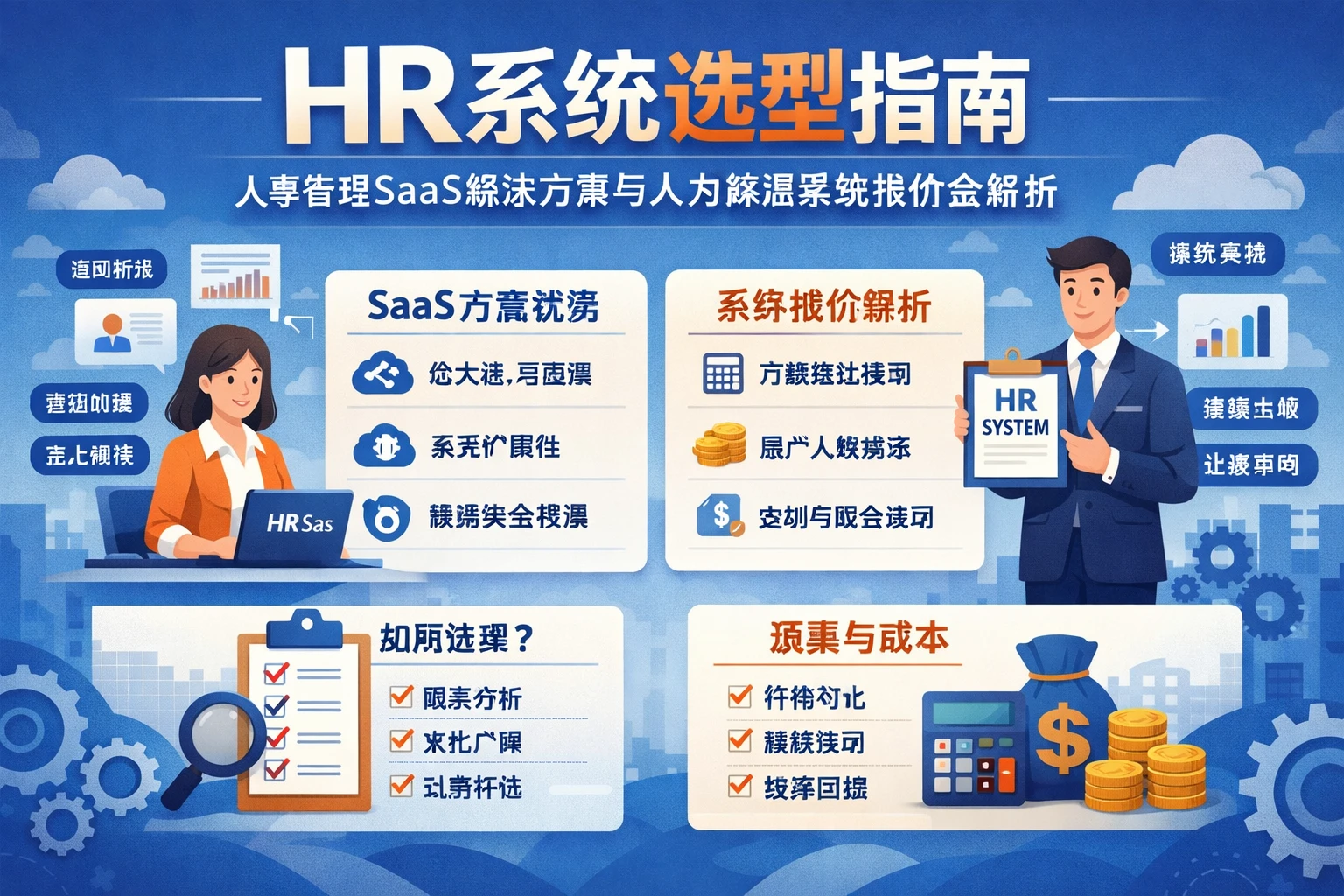 HR系统选型指南：人事管理SaaS解决方案与人力资源系统报价全解析