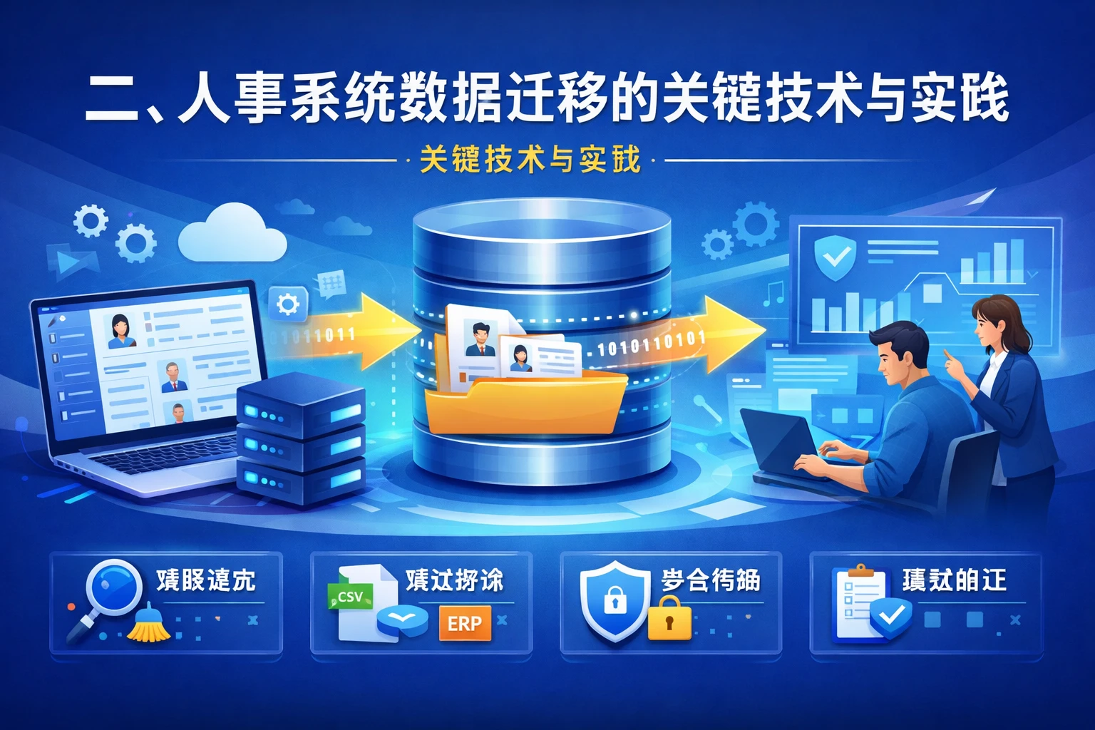 二、人事系统数据迁移的关键技术与实践
