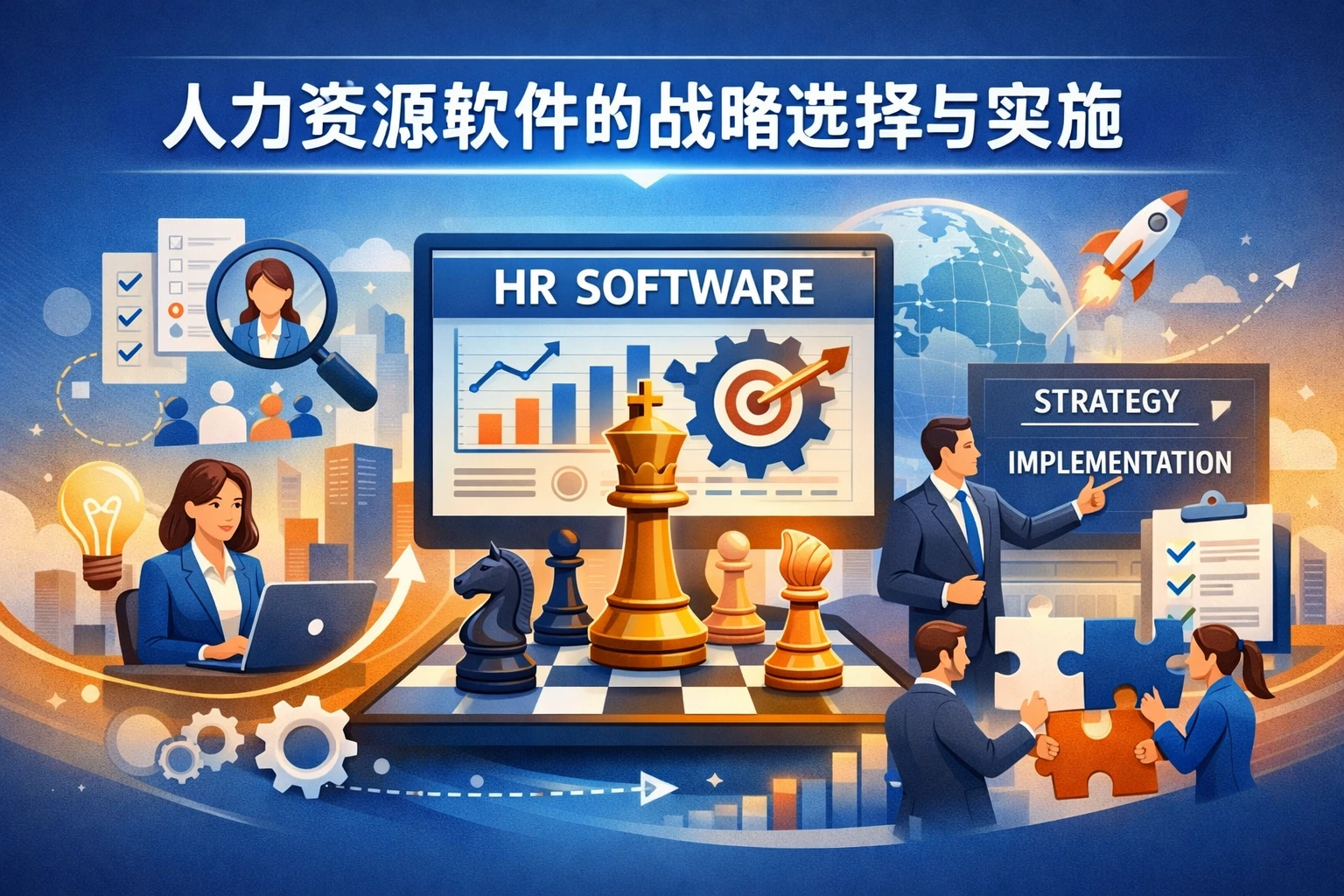 人力资源软件的战略选择与实施