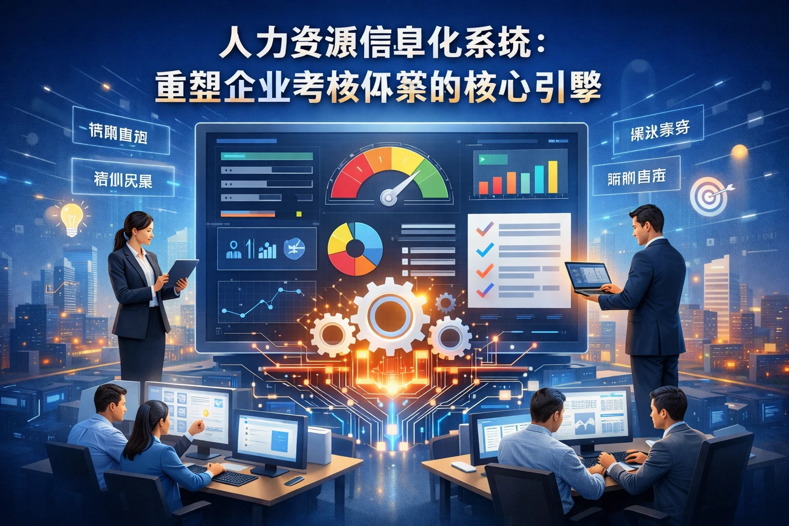 人力资源信息化系统：重塑企业考核体系的核心引擎