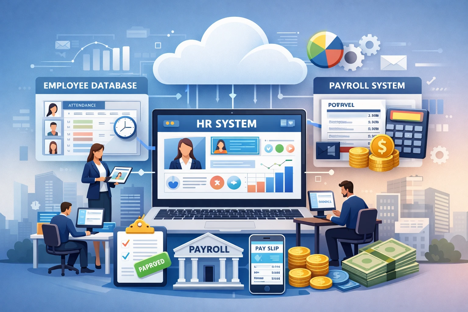 现代人事管理系统：云端HR系统与薪资核算系统的整合应用