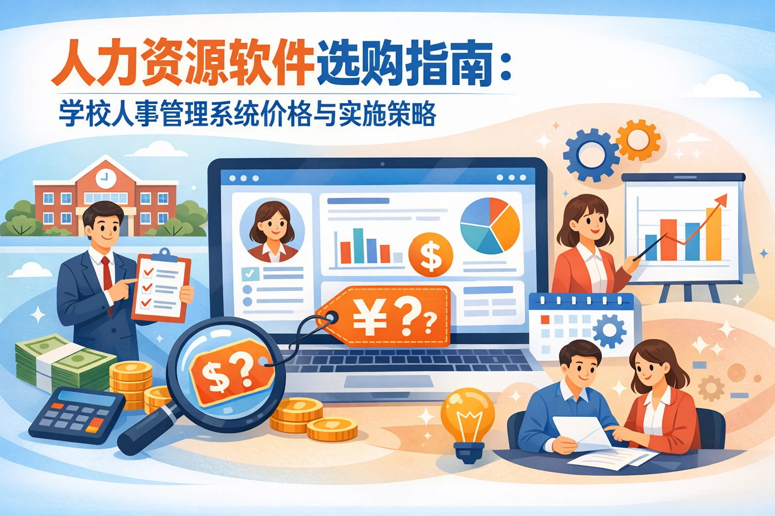 人力资源软件选购指南：学校人事管理系统价格与实施策略