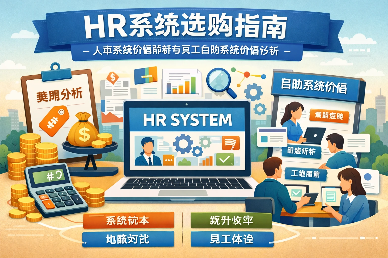 HR系统选购指南：人事系统价格解析与员工自助系统价值分析