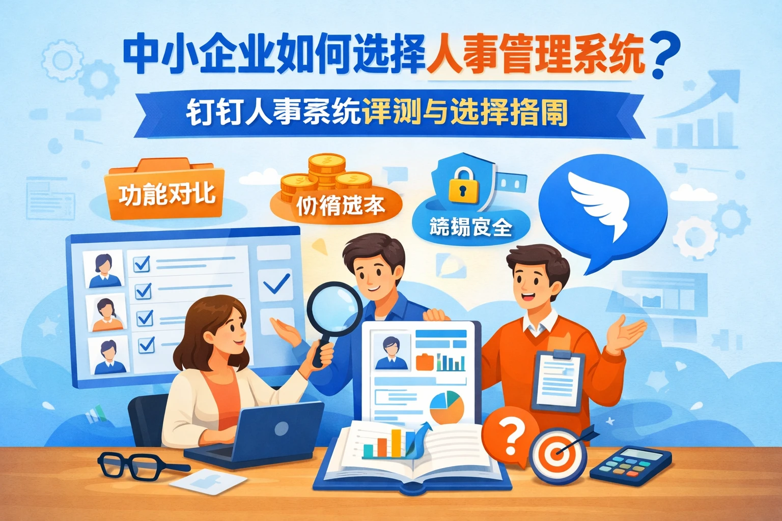中小企业如何选择人事管理系统？钉钉人事系统评测与选择指南