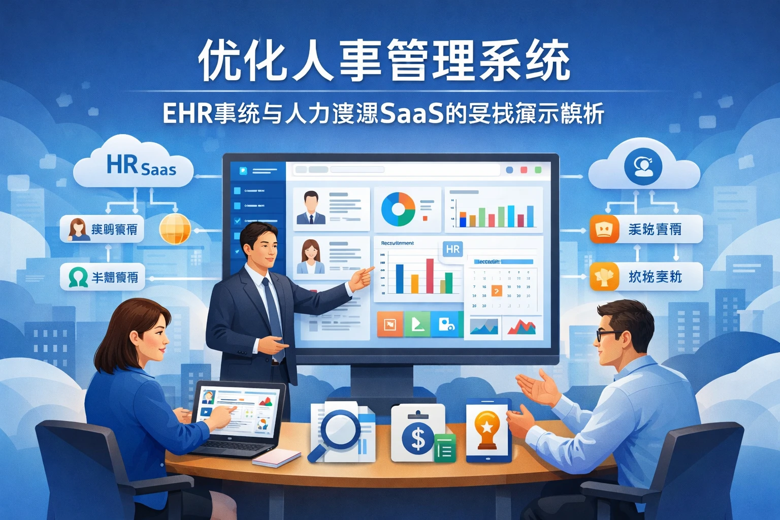 优化人事管理系统：EHR系统与人力资源SaaS的实战演示解析