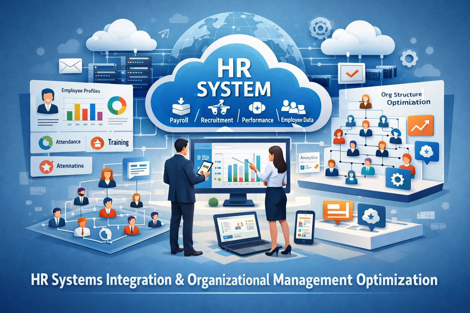 现代企业人事管理系统与云端HR系统的整合应用及组织架构管理优化