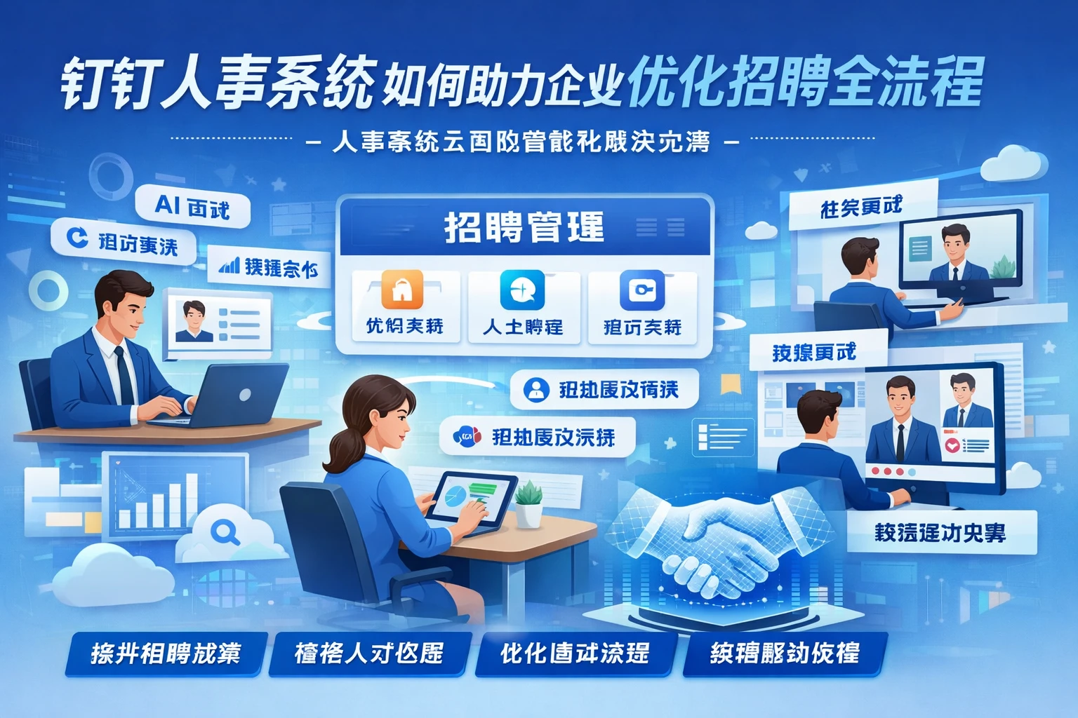 钉钉人事系统如何助力企业优化招聘全流程 - 人事系统公司的智能化解决方案