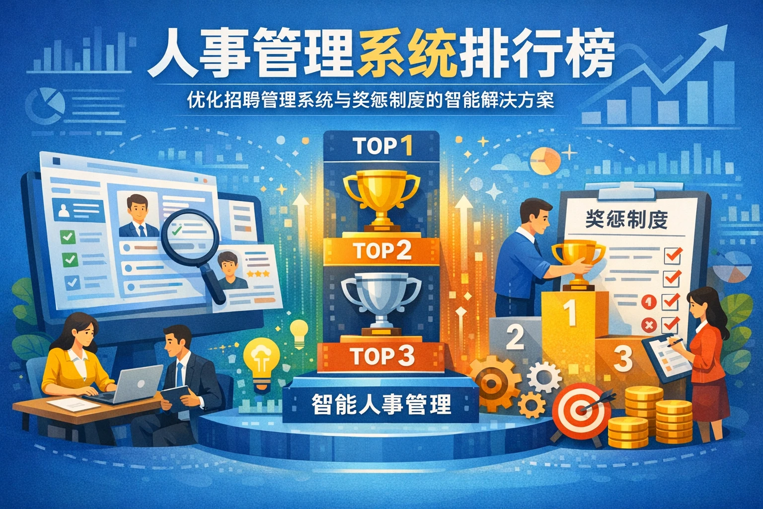 人事管理系统排行榜:优化招聘管理系统与奖惩制度的智能解决方案