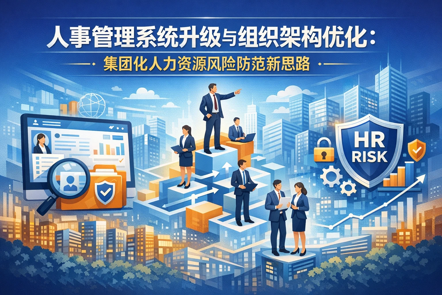人事管理系统升级与组织架构优化:集团化人力资源风险防范新思路