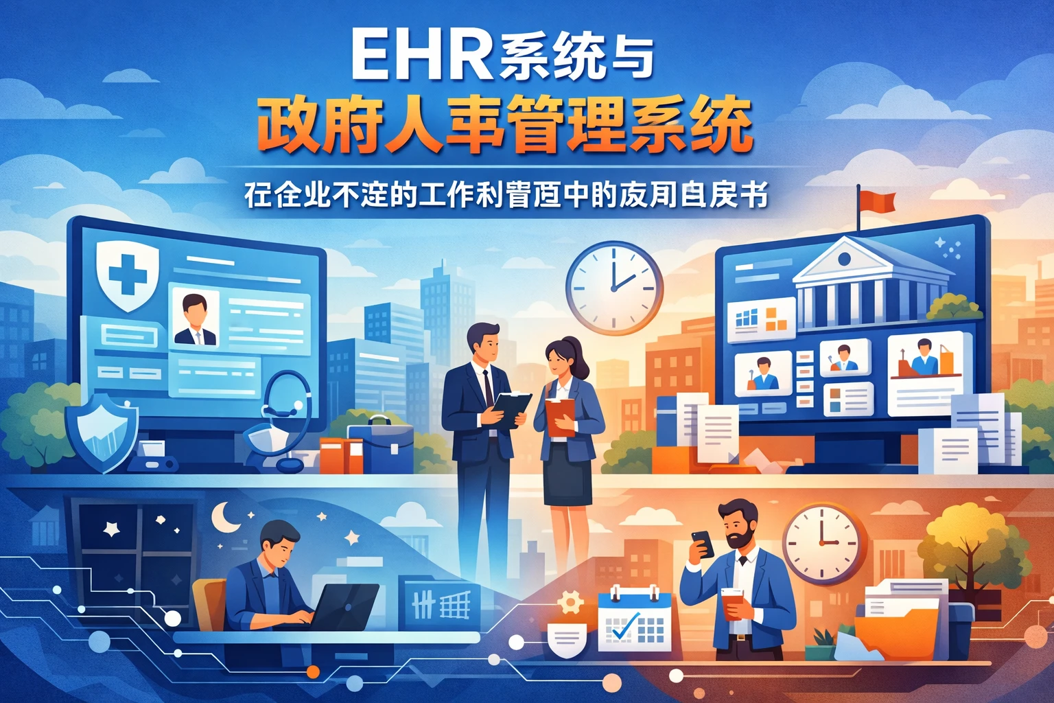 EHR系统与政府人事管理系统在企业不定时工作制管理中的应用白皮书