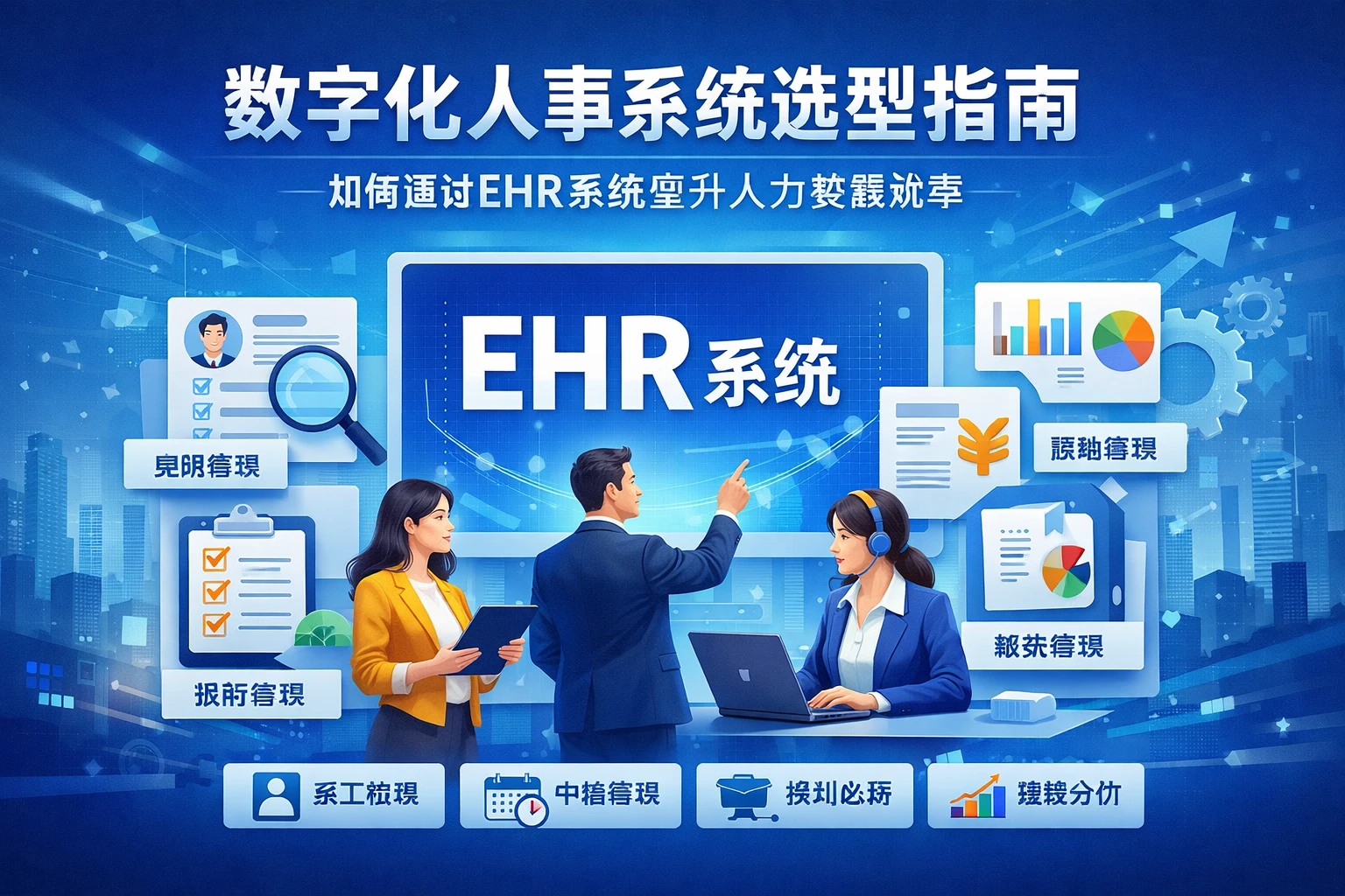 数字化人事系统选型指南：如何通过EHR系统提升人力资源效率