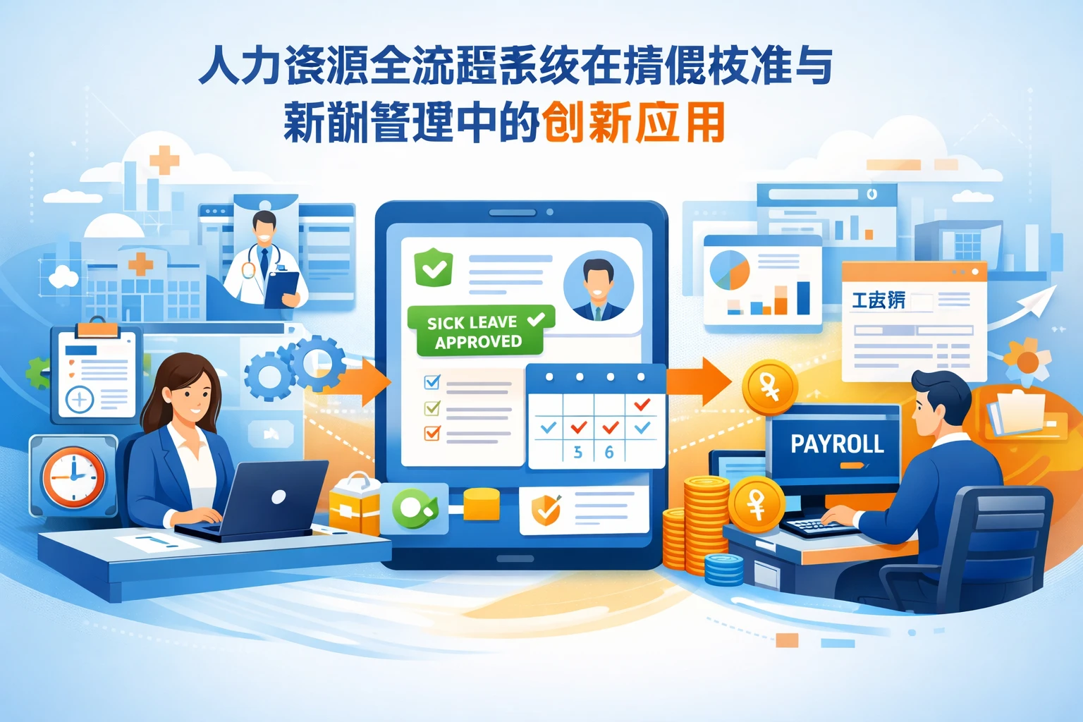 人力资源全流程系统在病假核准与薪酬管理中的创新应用