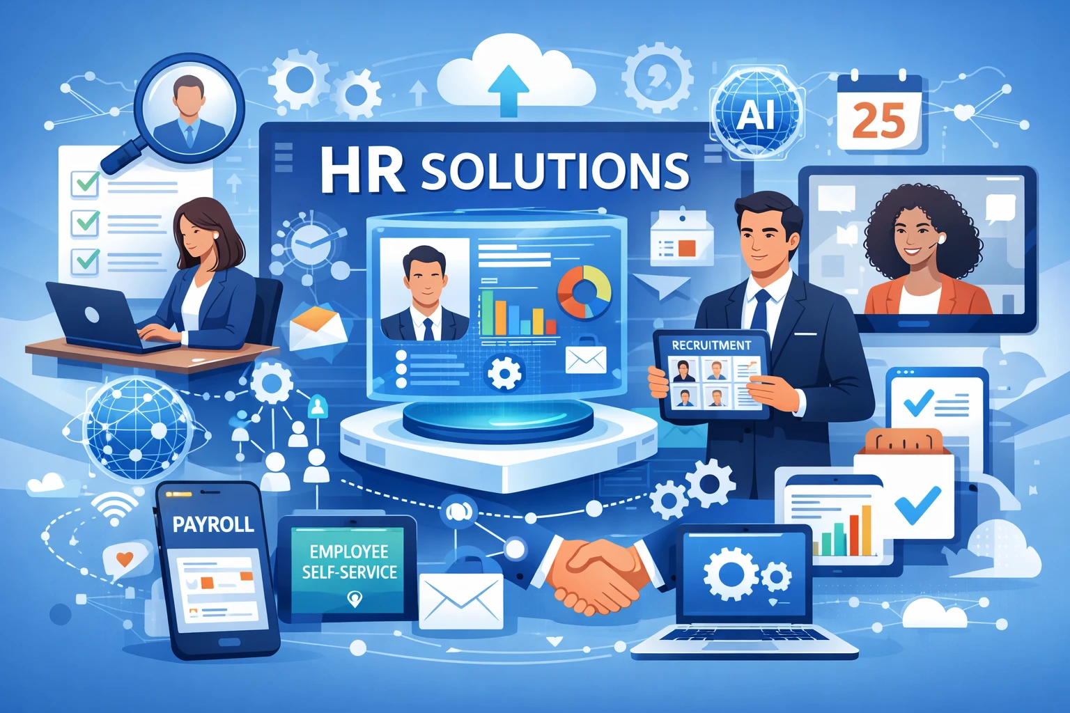 现代人力资源系统的解决方案