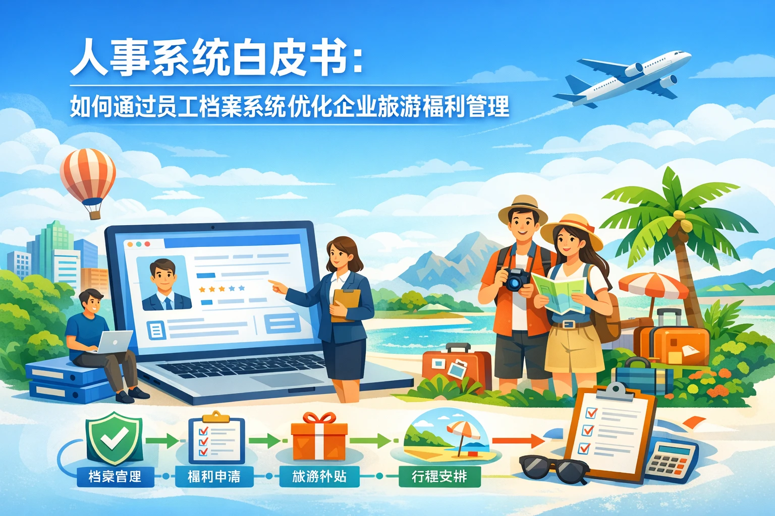 人事系统白皮书：如何通过员工档案系统优化企业旅游福利管理