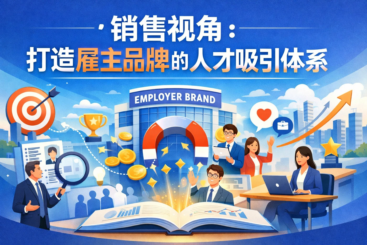 销售视角：打造雇主品牌的人才吸引体系