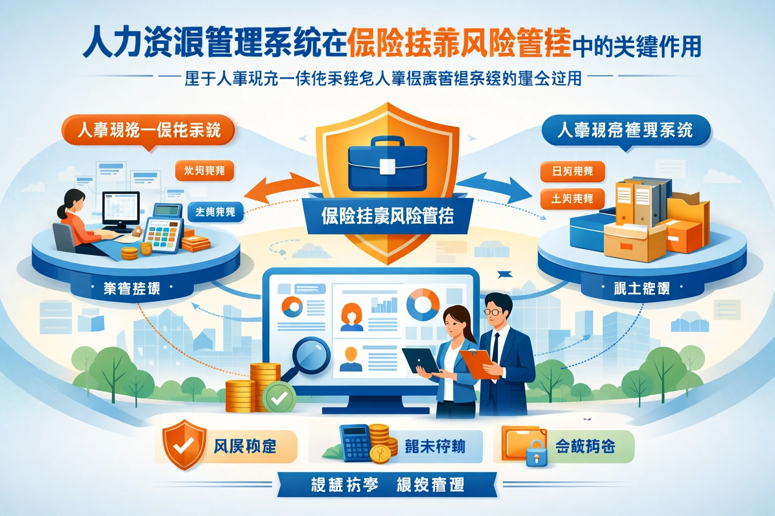 人力资源管理系统在保险挂靠风险管控中的关键作用——基于人事财务一体化系统与人事档案管理系统的整合应用