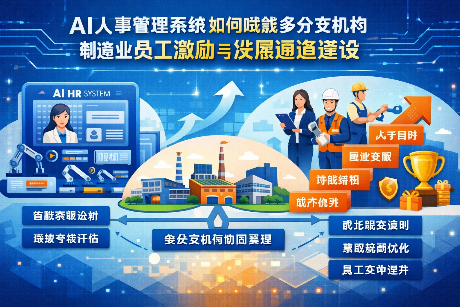 AI人事管理系统如何赋能多分支机构制造业员工激励与发展通道建设